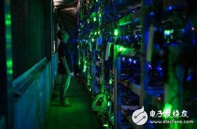 A high-performance GPU mining rig setup ready for crypto mining
